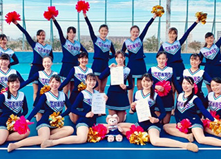 2019年度に卒業した島村さんが、チアダンスの世界大会に出場し、チャンピオンに輝きました！