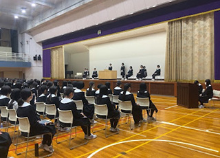 生徒会選挙・立会演説会が実施されました