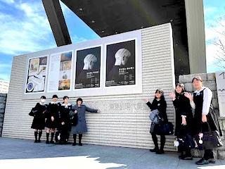 講座の一環で東京都現代美術館で開催中の『坂本龍一|音を視る 時を聴く』展覧会を鑑賞しに行きました