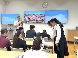7/12（土）に中学受験生向けの学校説明会を行いました