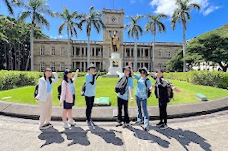高校２年生がハワイで様々なアクティビティに挑戦しています