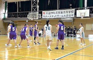 東京都高等学校女子バスケットボール新人大会　１回戦